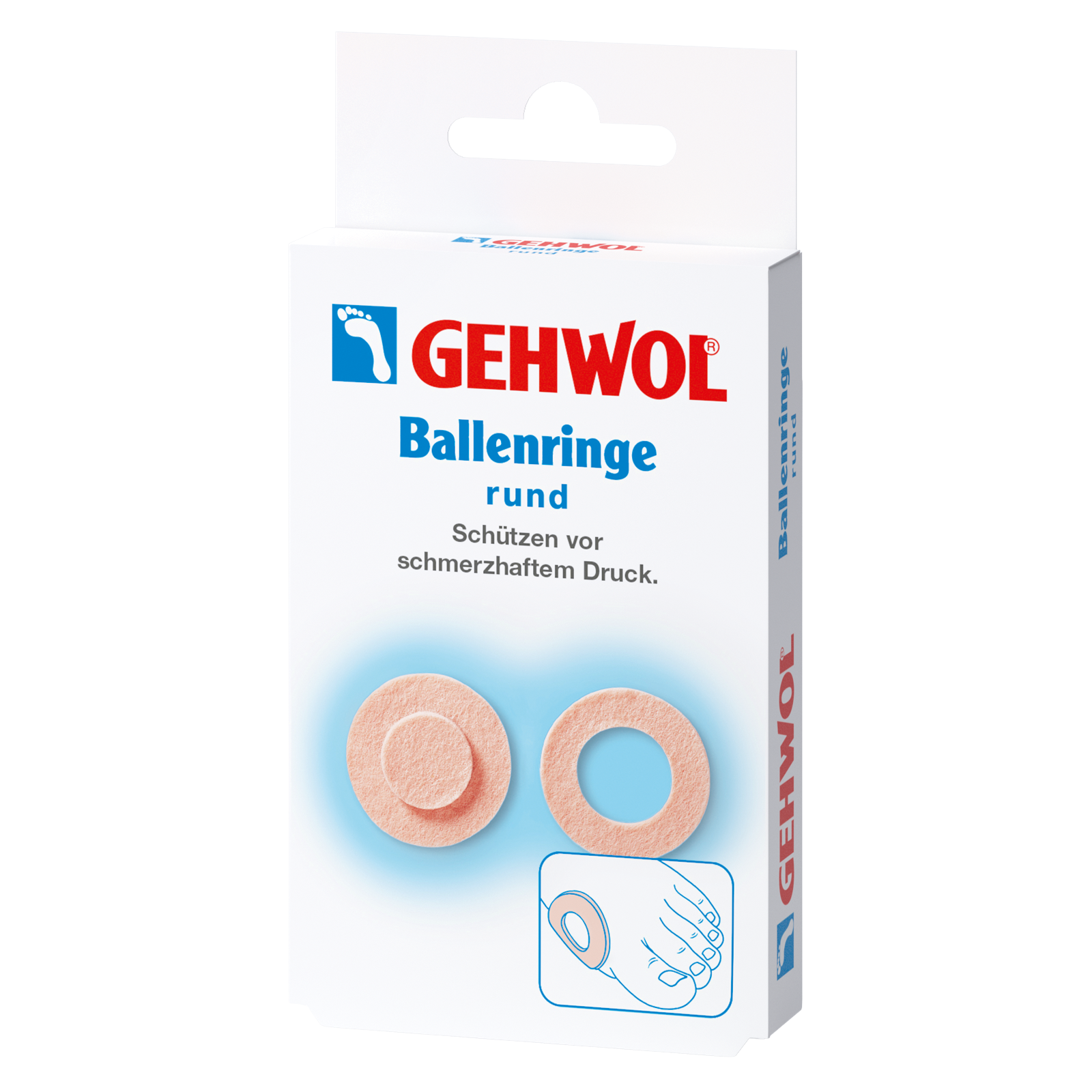 Gehwol Ballenringe rund