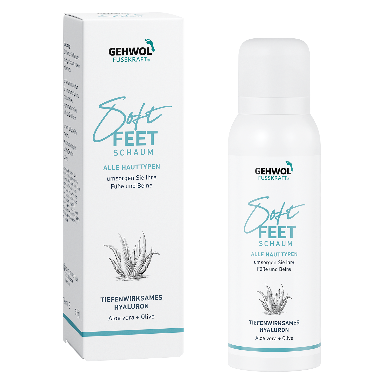 Gehwol Fusskraft Soft Feet Schaum