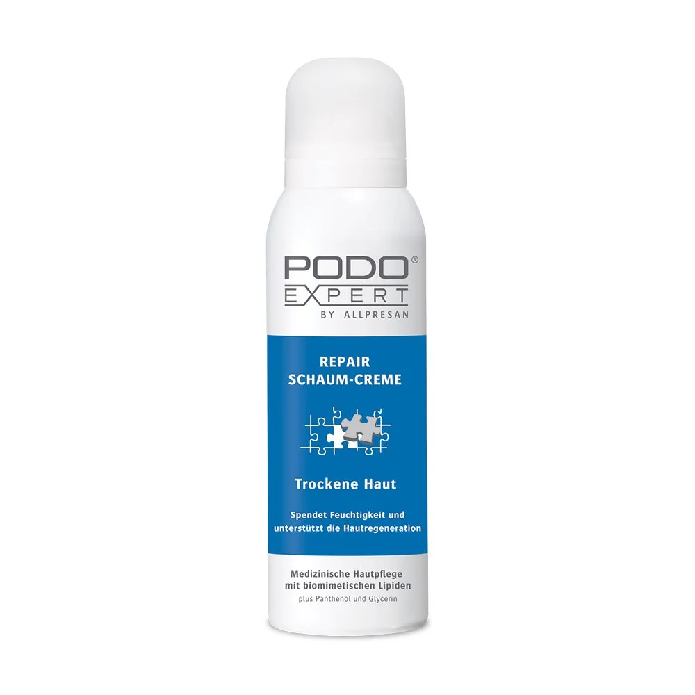 Allpresan Podoexpert Repair Schaum-Creme für trockene Haut