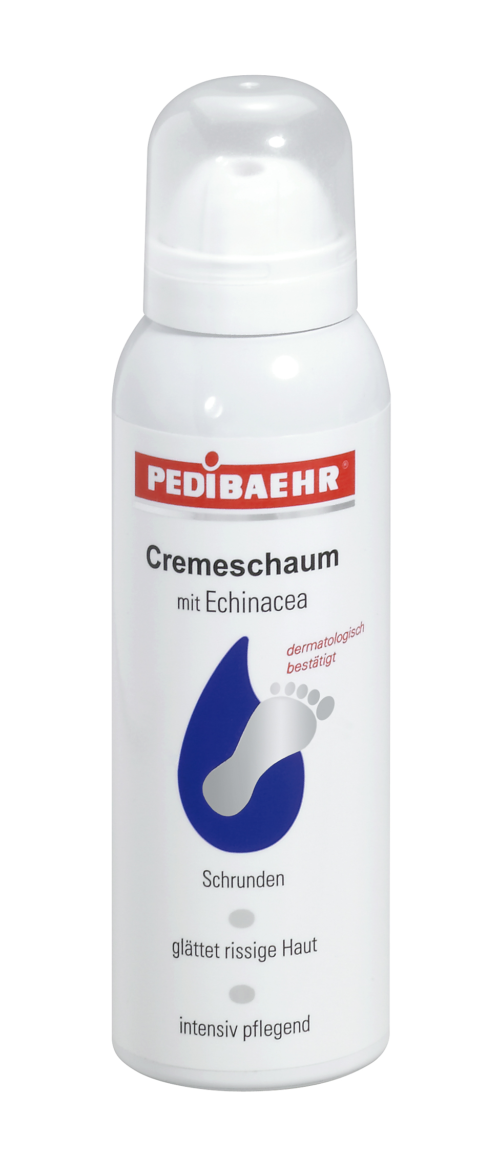 Pedibaehr Cremeschaum Schrunden mit Echinacea