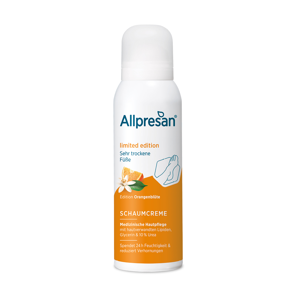 Allpresan Fuß Schaumcreme Orangenblüte