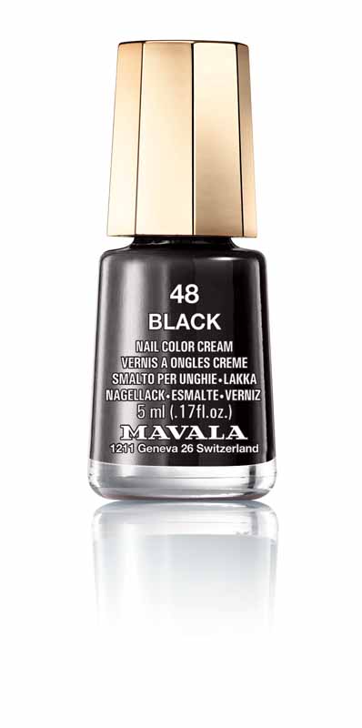 Mavala Nagellack Black 48