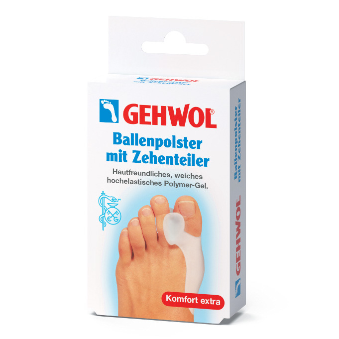 Gehwol Ballenpolster mit Zehenteiler