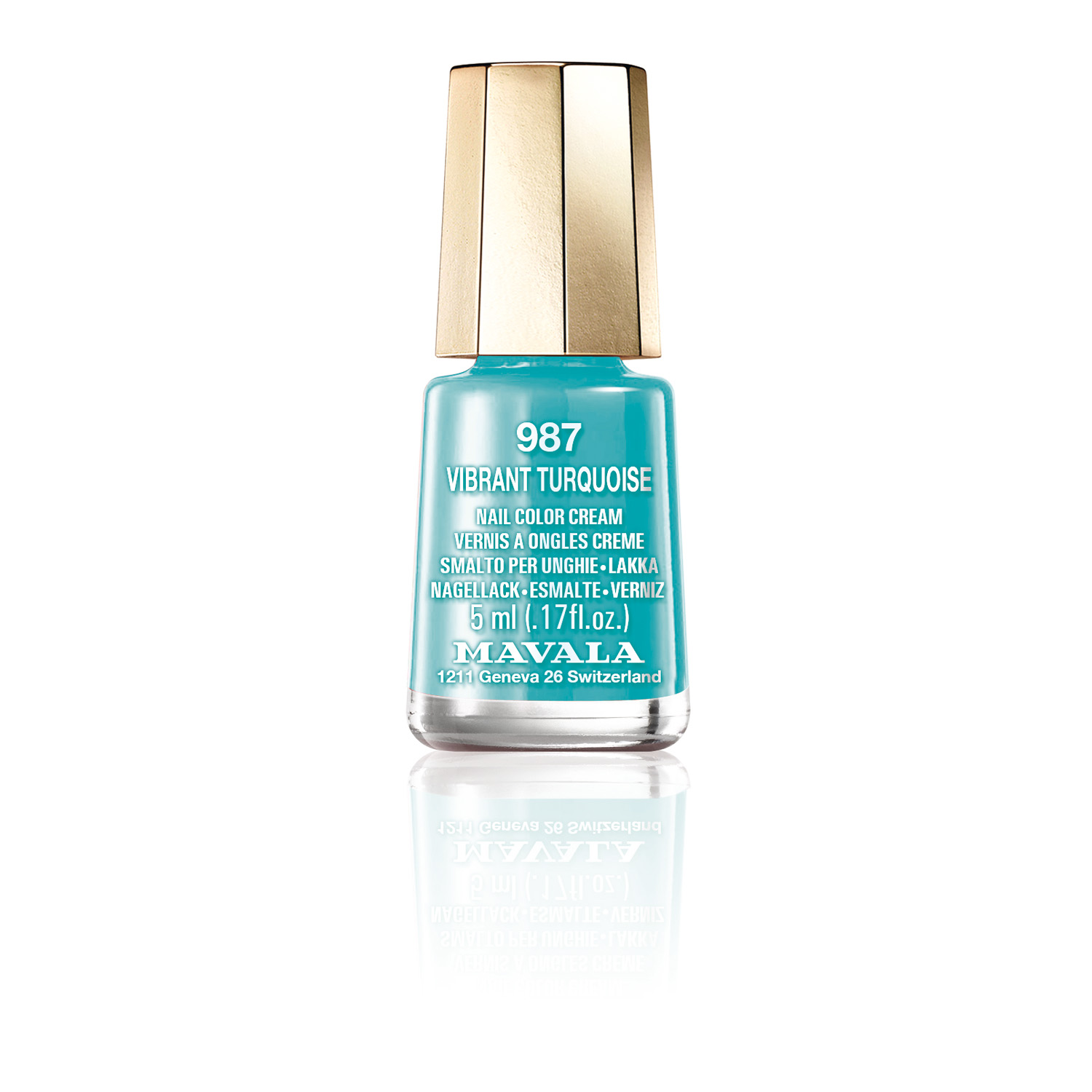 Mavala Nagellack Vibrant Turquoise 987