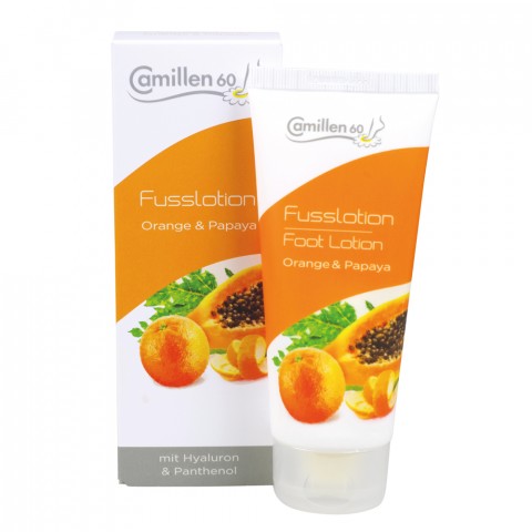Camillen 60 Fusslotion Orange und Papaya