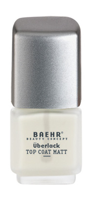 Baehr Beauty Concept Überlack Top Coat matt