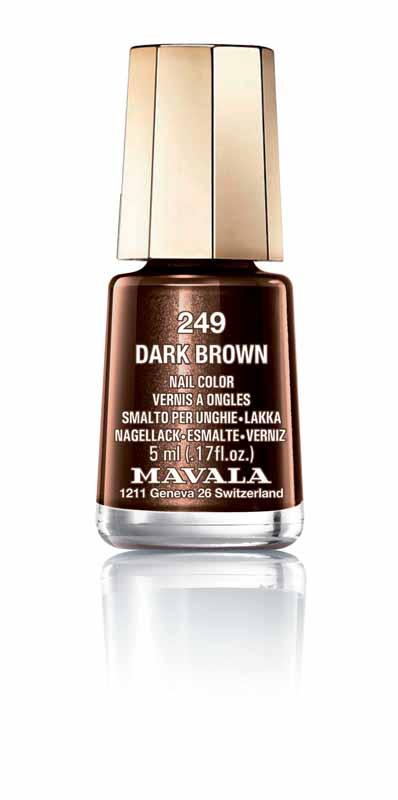 Mavala Nagellack Dark Brown 249