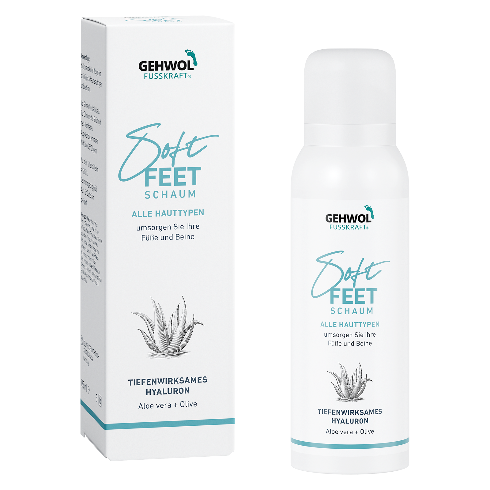 Gehwol Fusskraft Soft Feet Schaum