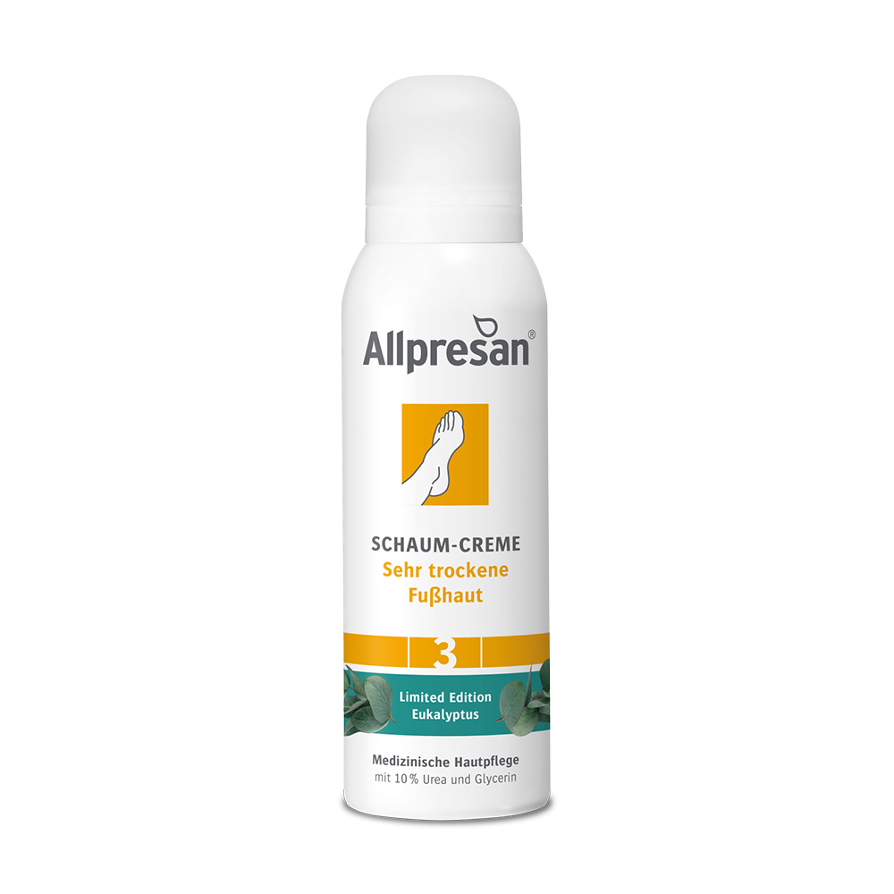 Allpresan Fuss Spezial 3 Schaum Creme Eukalyptus