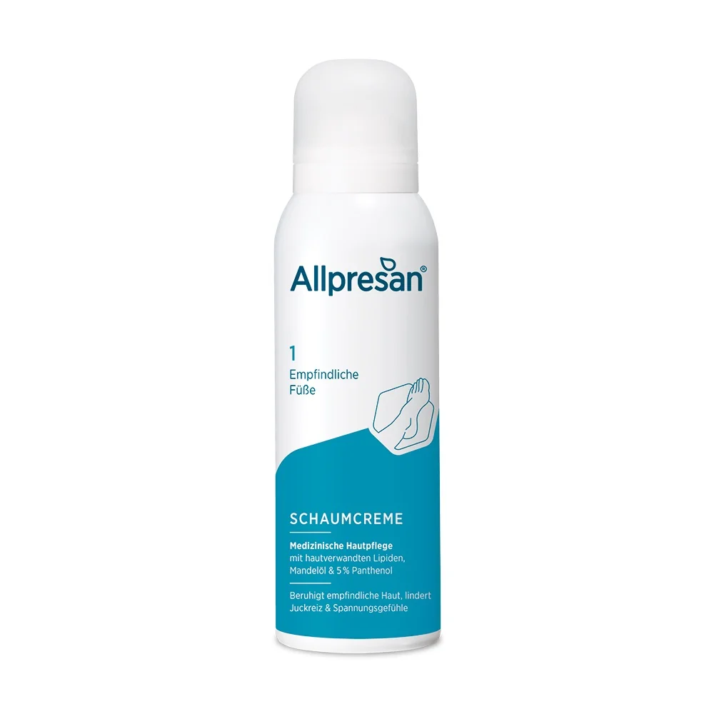 Allpresan No 1 Schaumcreme Empfindliche Füsse