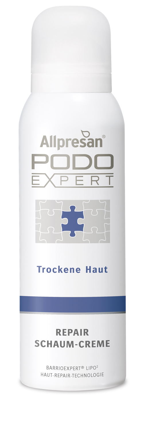 PODOEXPERT Repair Schaum-Creme Trockene Haut