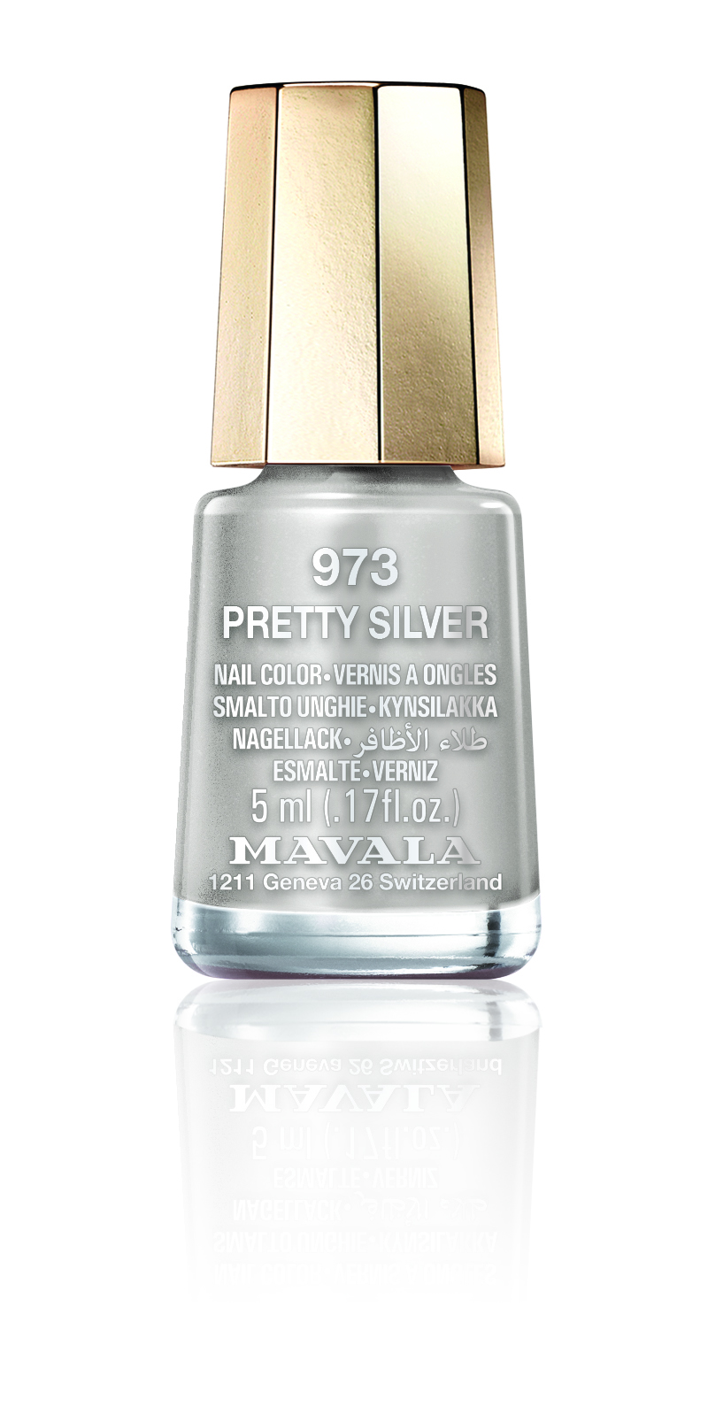 Mavala Nagellack Pretty Silver 973