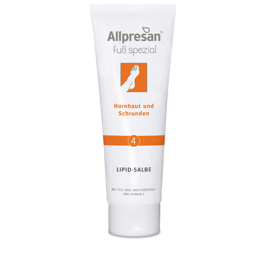 Allpresan Fuss Spezial 4 Fuss Lipid Salbe Schrunden 125ml