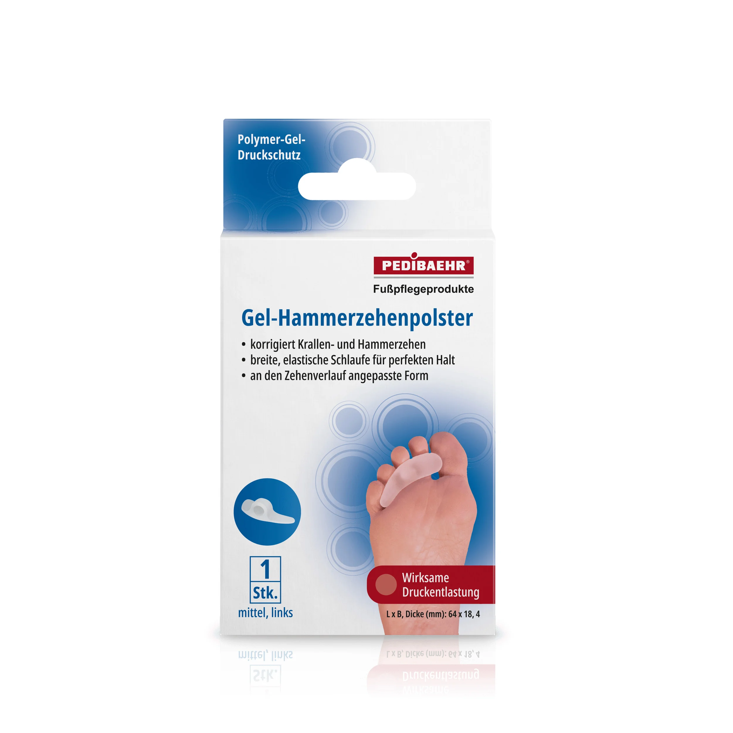 Pedibaehr Gel Hammerzehenpolster