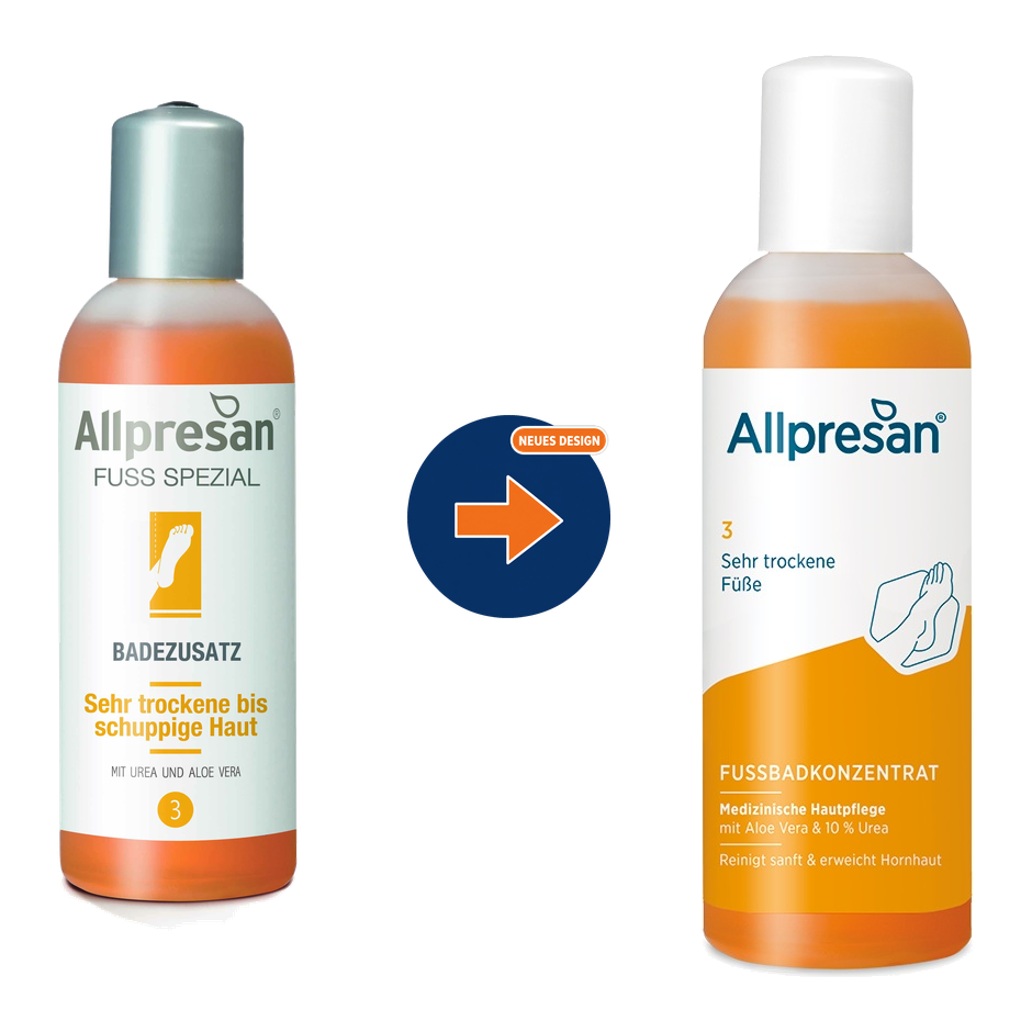 Allpresan No 3 Fussbadkonzentrat Sehr trockene Füsse