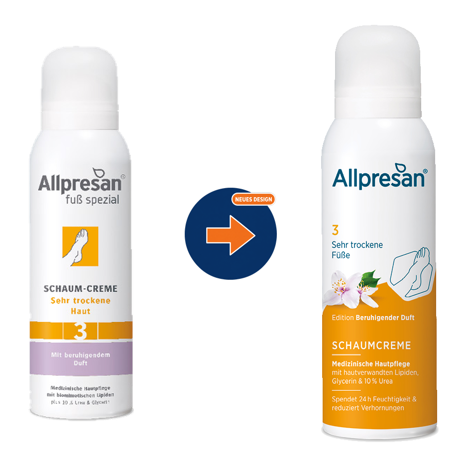 Allpresan No 3 Schaumcreme Beruhigender Duft