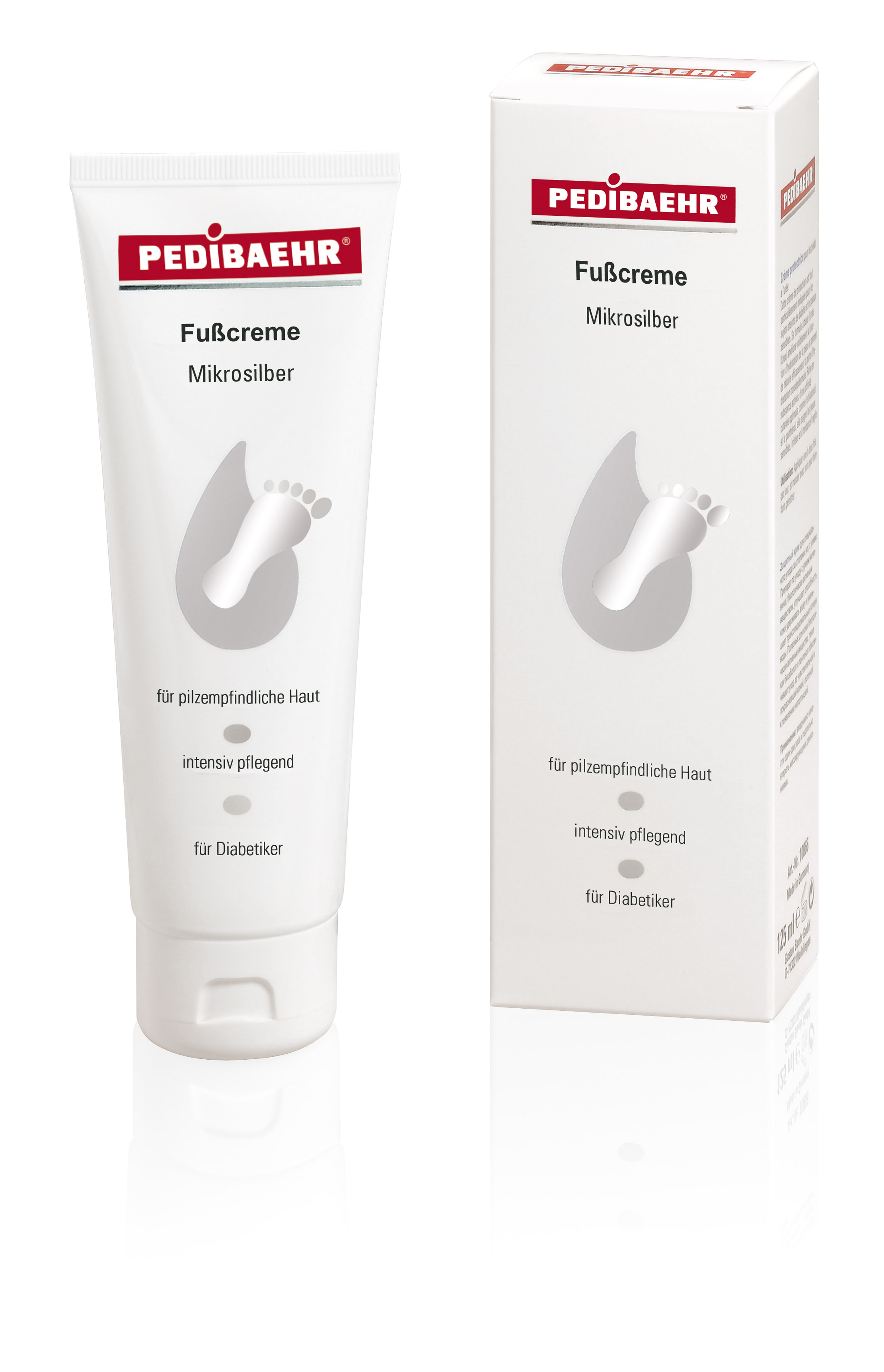Pedibaehr Fusscreme Mikrosilber