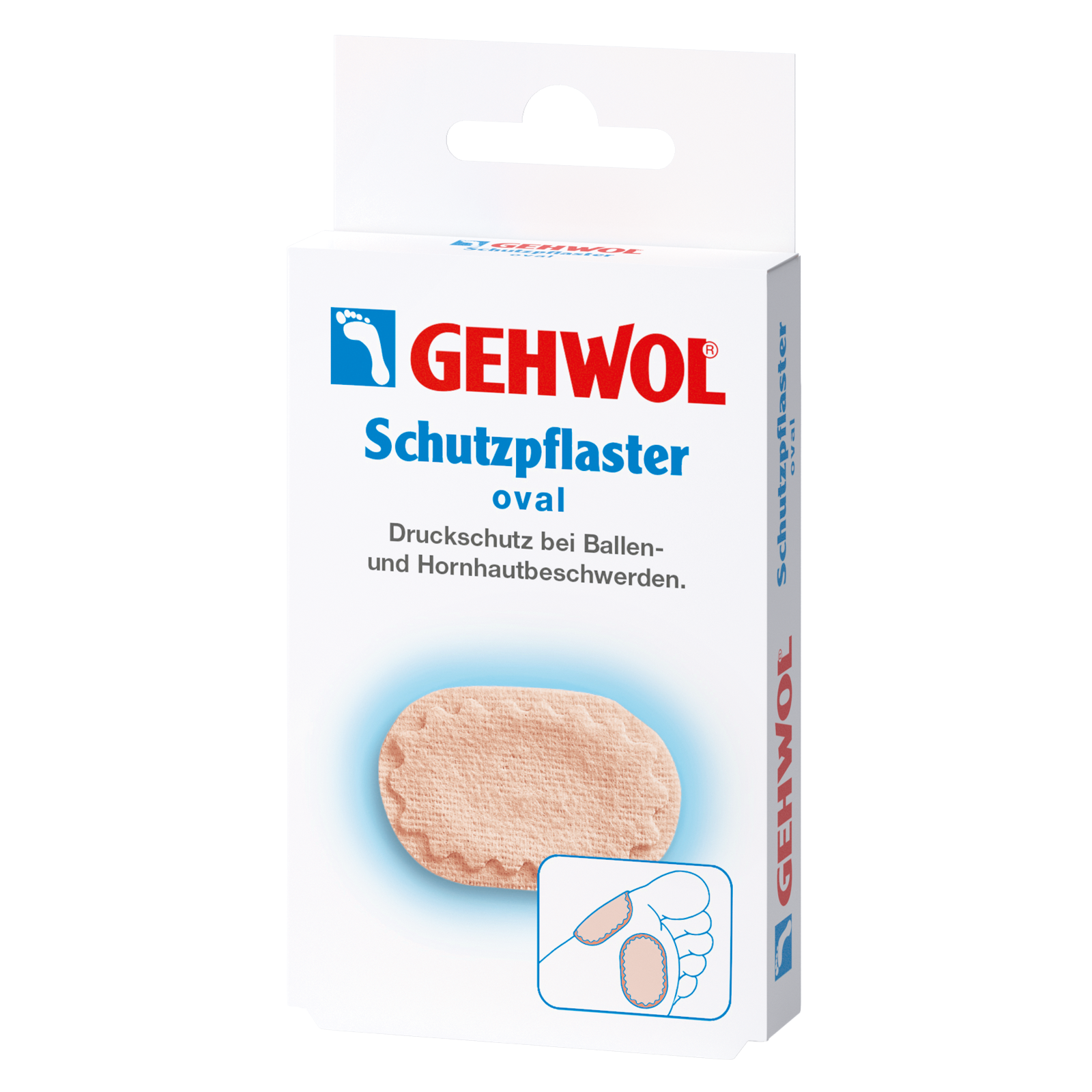 Gehwol Schutzpflaster oval, 4 Stück Gehwol Schutzpflaster oval, 4 Stück