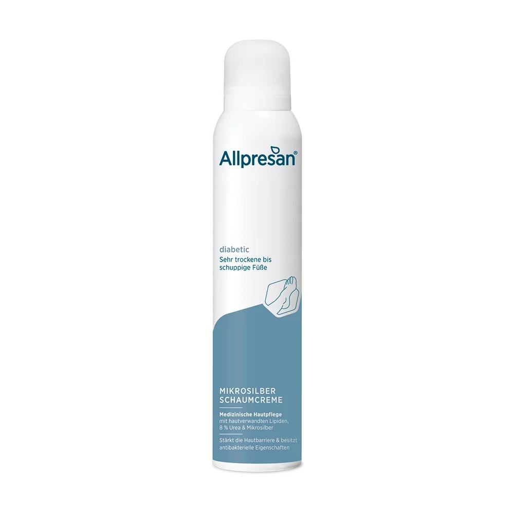 Allpresan diabetic Mikrosilber Schaumcreme