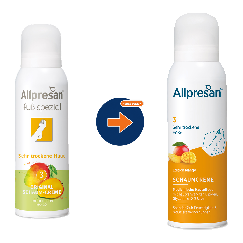 Allpresan No 3 Schaumcreme Mango-Duft