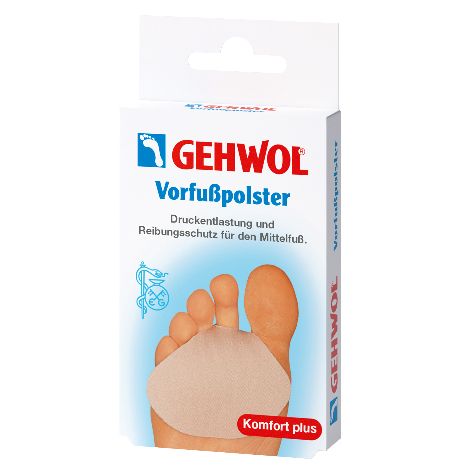 Gehwol Vorfußpolster Komfort plus, 1 Stück