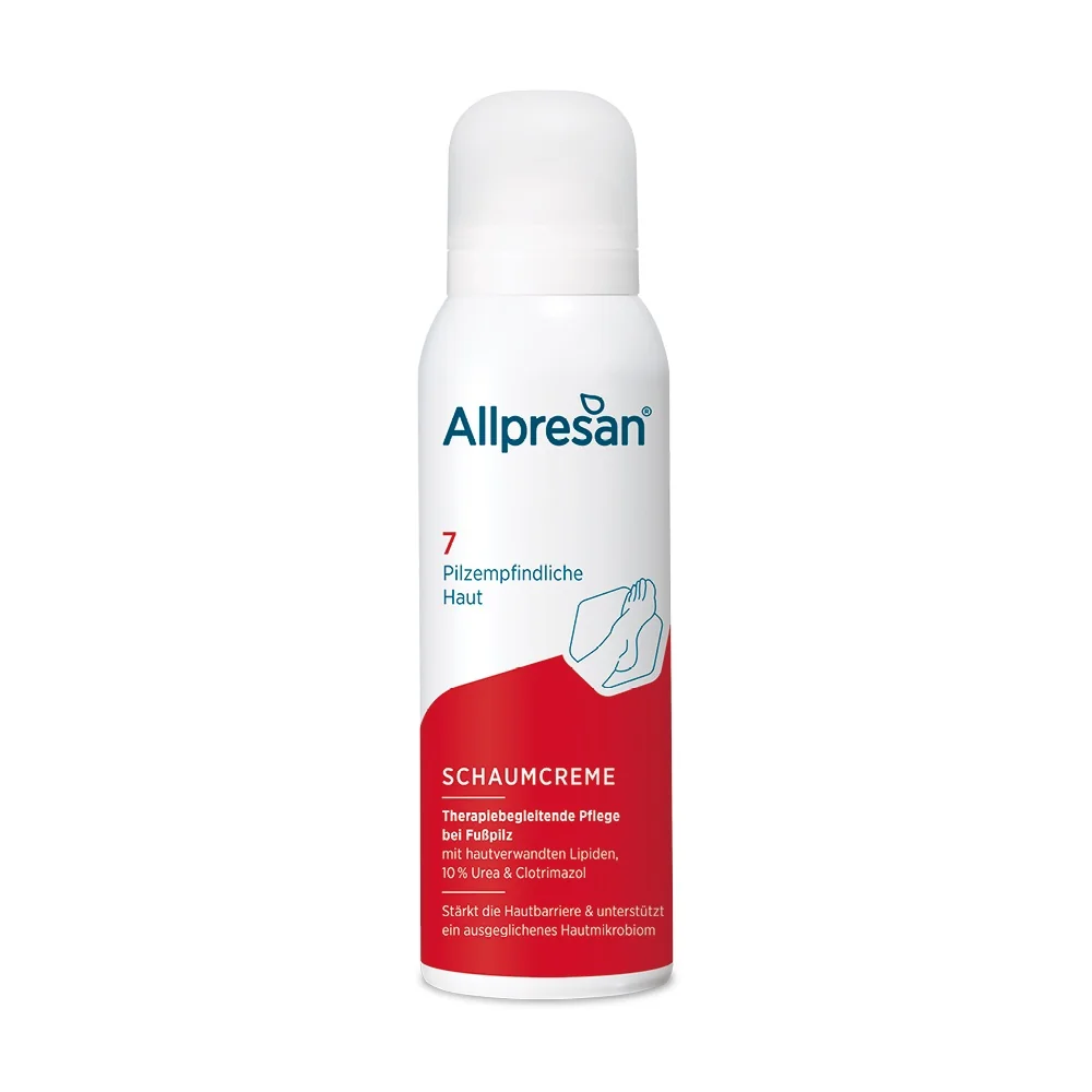 Allpresan No 7 Schaumcreme Pilzempfindliche Haut