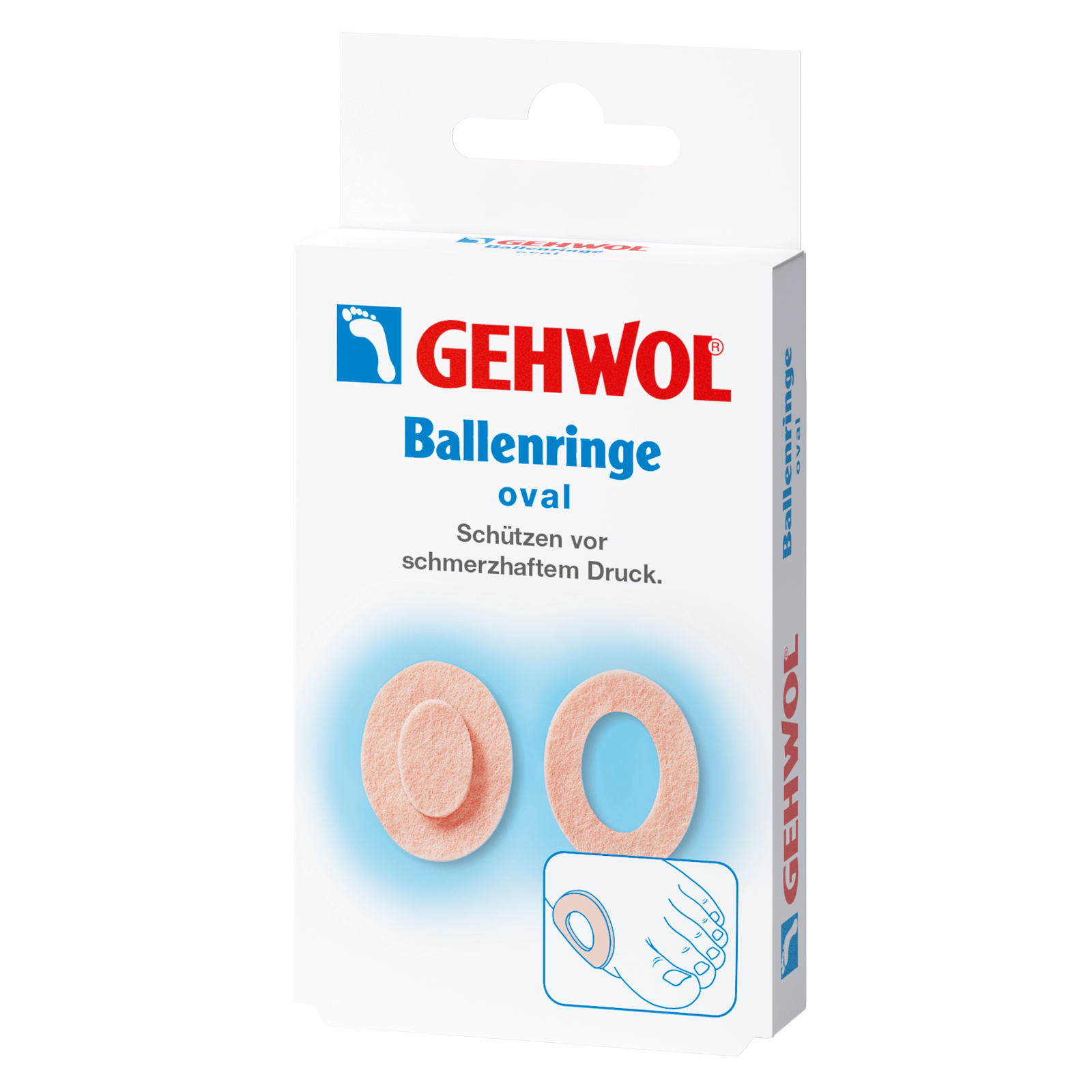 Gehwol Schutzpflaster dick, 4 Stück