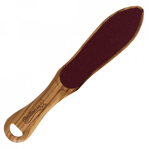 Camillen 60 Hornhautfeile Olivenholz