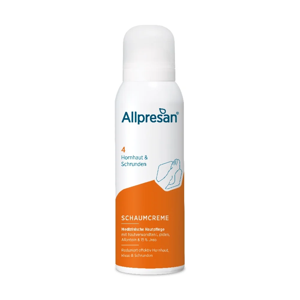 Allpresan No 4 Schaumcreme Hornhaut & Schrunden