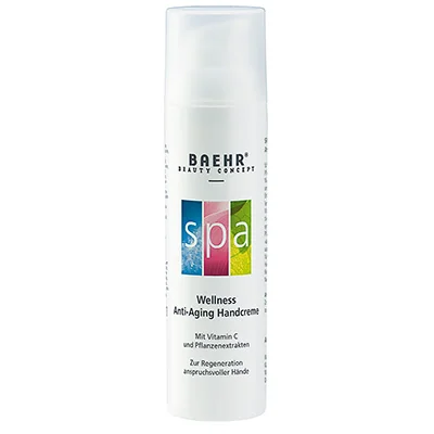 Baehr Beauty Concept SPA Wellness Anti Aging Handcreme