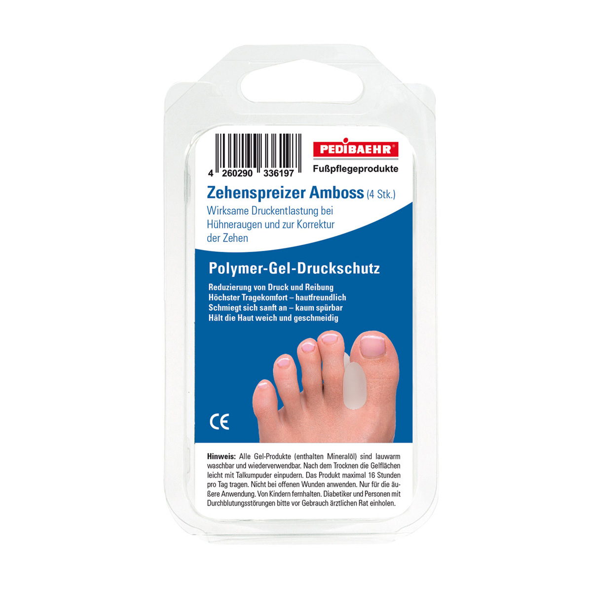 Pedibaehr Gel Zehenspreizer Amboss