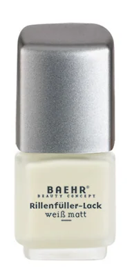 Baehr Beauty Concept Rillenfüller Lack Weiß matt