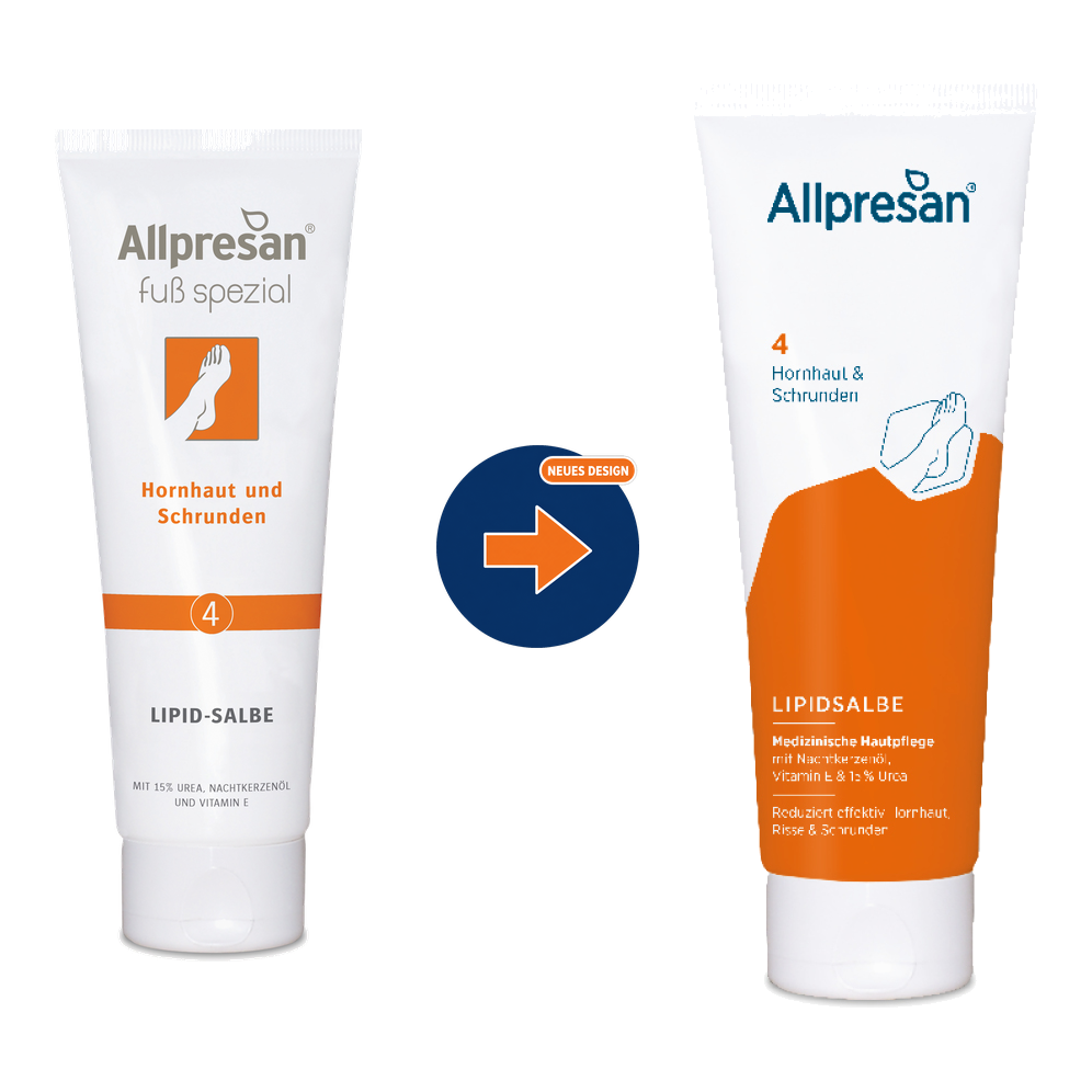 Allpresan No 4 Lipidsalbe Hornhaut & Schrunden