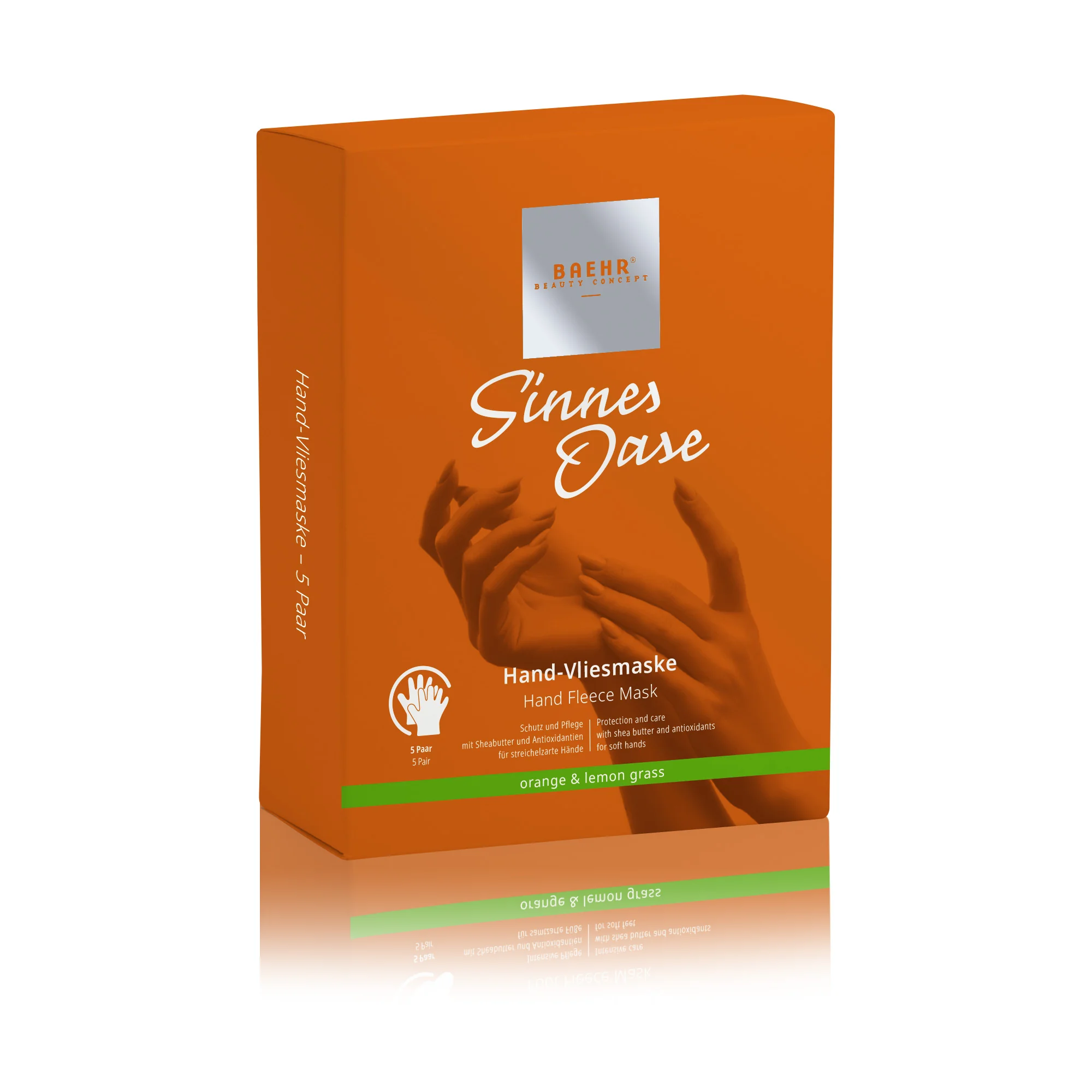Baehr Beauty Concept Sinnes Oase Hand-Vliesmaske 5 Stk