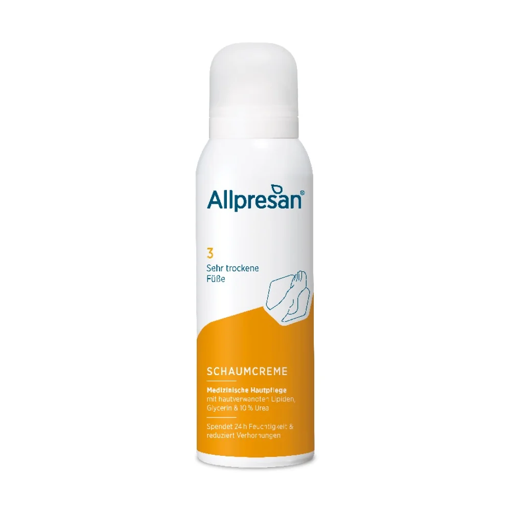 Allpresan No 3 Schaumcreme Sehr trockene Füsse