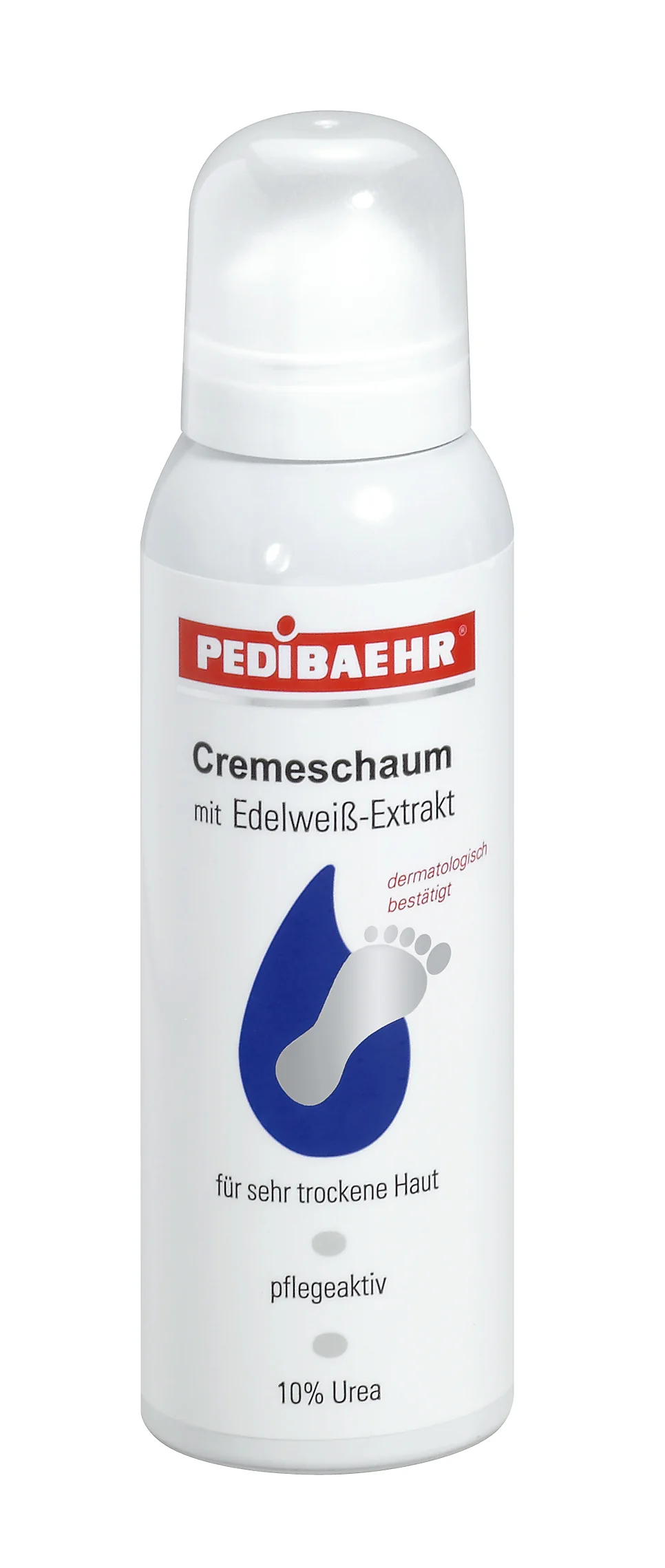 Pedibaehr Cremeschaum mit Edelweiß