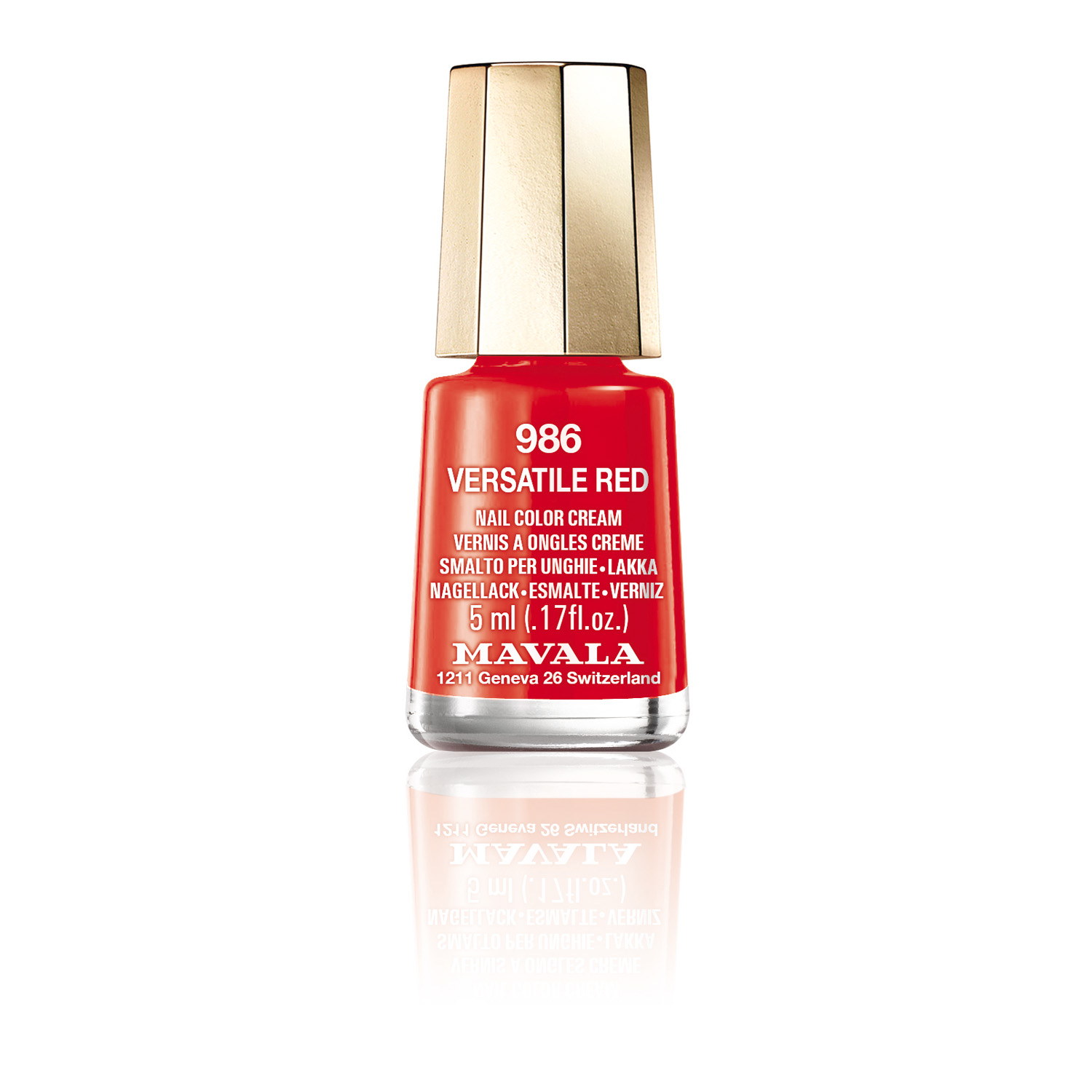 Mavala Nagellack Versatile Red 986