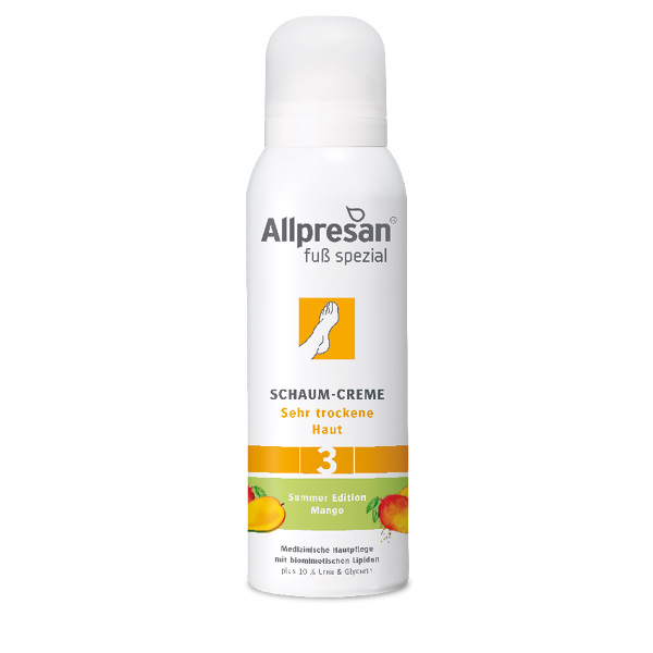 Allpresan Fuss Spezial 3 Schaum Creme Mango