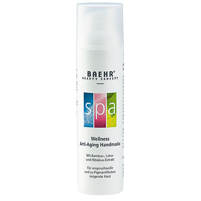 Baehr Beauty Concept SPA Wellness Anti Aging Handmaske