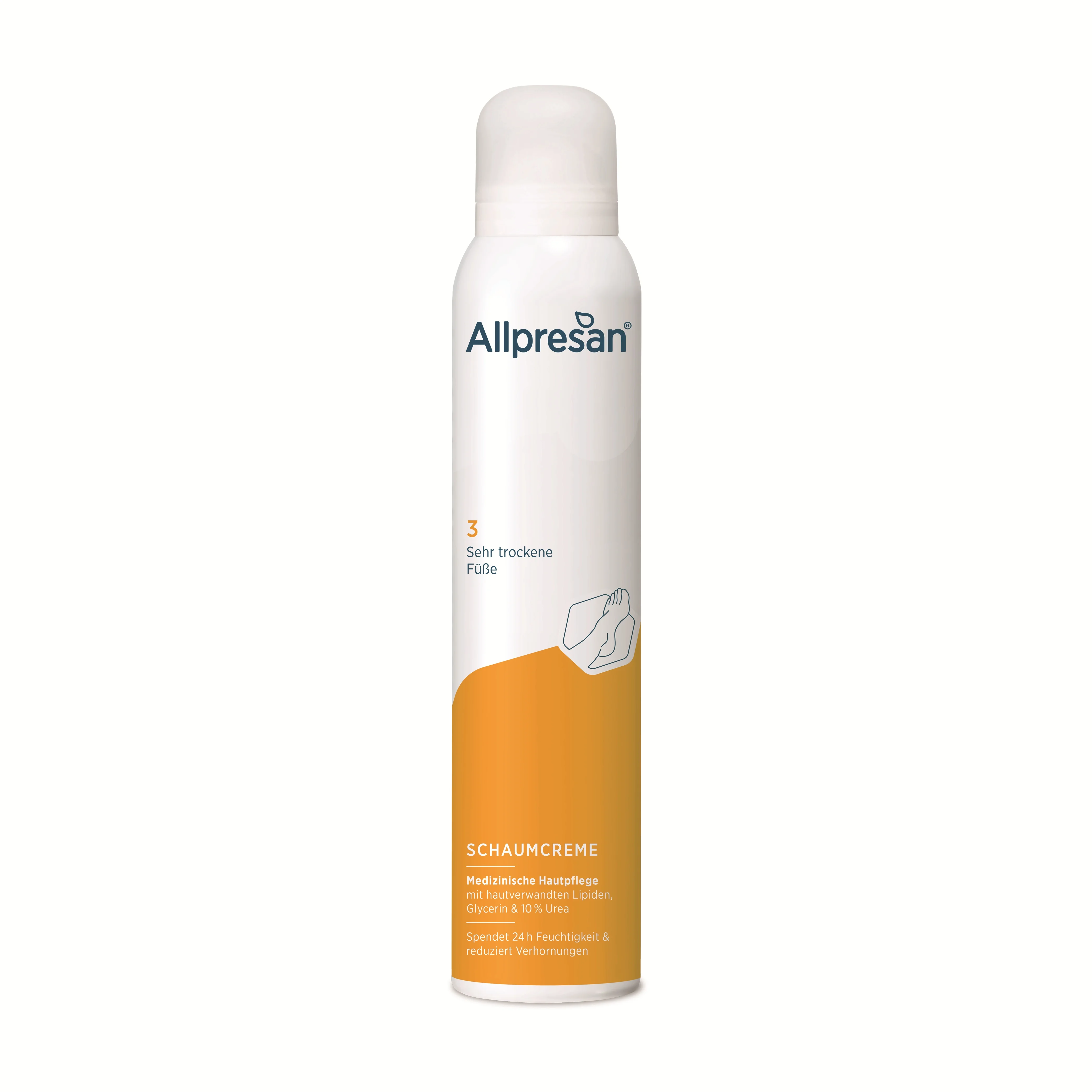 Allpresan No 3 Schaumcreme Sehr trockene Füsse