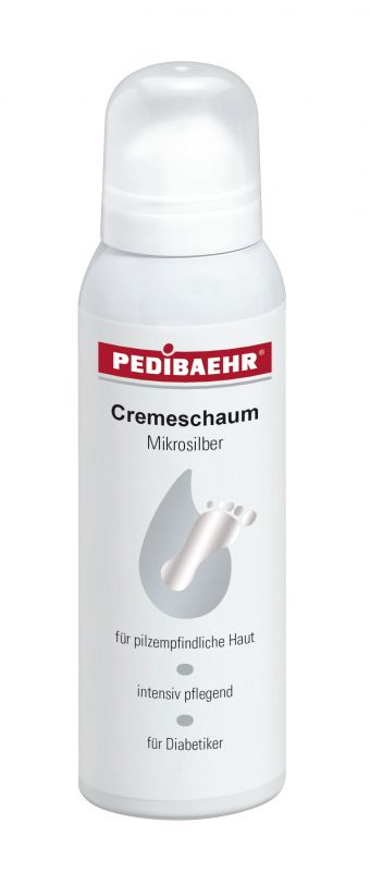 Pedibaehr Cremeschaum Mikrosilber | Schutz & Pflege für Diabetiker und ...